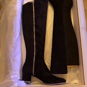 Michael Kors Sabrina OTK Boot Suede